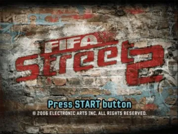 FIFA Street 2 (Japan) screen shot title